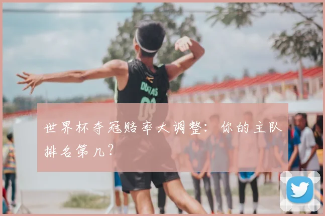 世界杯夺冠赔率大调整：你的主队排名第几？